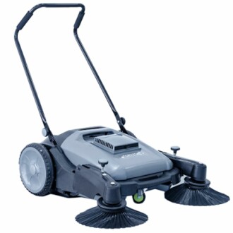 Industrial Floor Sweeper with 3 Brooms