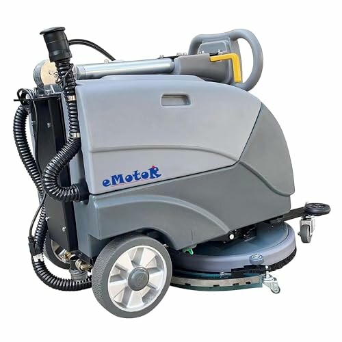 Industrial floor scrubber machine