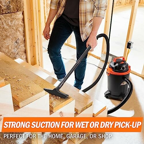 The Armor All VO405P 0901 is perfect for cleaning wooden stairs in a construction setting.